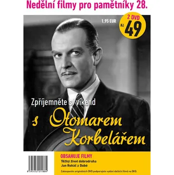 DVD film DVD Nedělní filmy pro pamětníky 28: Otomar Korbelář