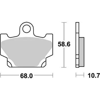 Autodíl Sifam Brzdové destičky VESRAH VD235JL