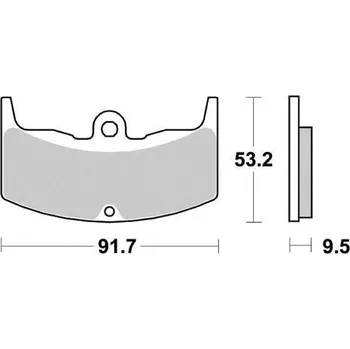 Autodíl Sifam Brzdové destičky VESRAH VD129JL