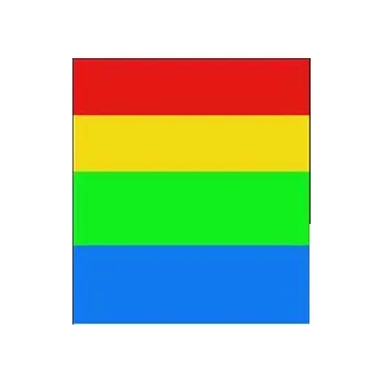 Samolepící etiketa LOGO etikety 210mm x 297mm, A4, matné, barevný mix, 1 etiketa, 180g/m2, baleno po 25 ks, p (EL210BNF3L)