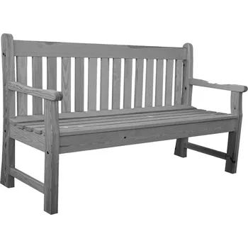 Zahradní lavice Tradgard London Zahradní lavice šedá 150 cm