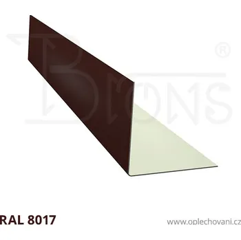 Střešní lemovaní Roh vnější rš 60 mm hnědá