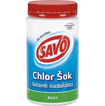 Savo Chlor Šok řasy, 900 g