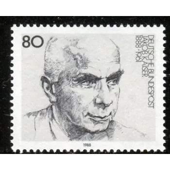 Poštovní známka (1988) MiNr. 1350 ** - Německo - 100. narozeniny Jakoba Kaisera
