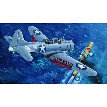 Plastikový model Trumpeter 1/32 U.S.NAVY SBD-3 Dauntless (Midway)