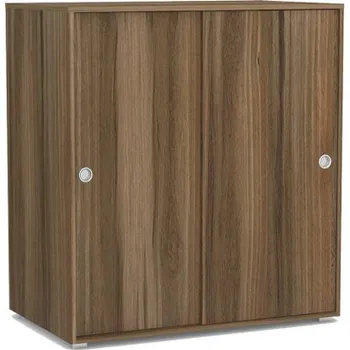 Komoda 2-dvéřová komoda REA Lary S3/110 - ořech rockpile