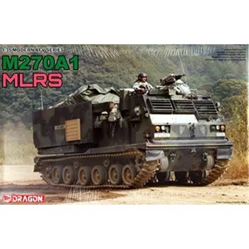 Plastikový model Dragon M270A1 Multiple Launch Rocket System 1:35