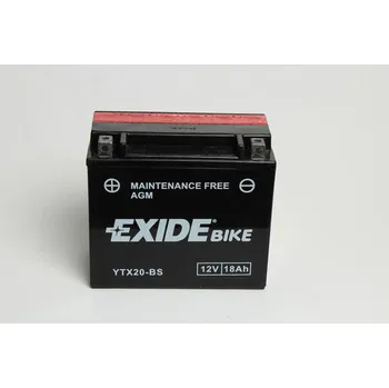 Auto-moto baterie Baterie gelová Exide YTX20-BS na Arctic Cat