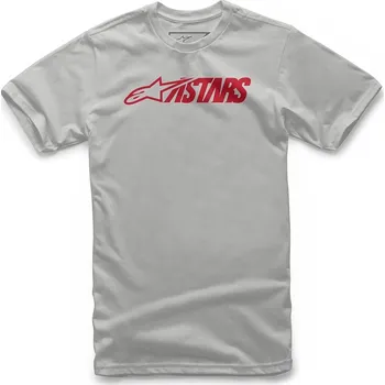 Pánská mikina Alpinestars Pánské šedé tričko ANGLE BLAZE TEE Alpinestars krátké 1038-72006 19 - S