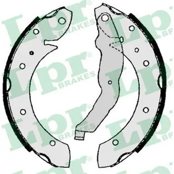 Brzdová čelist Sada brzdových čelistí LPR 06860