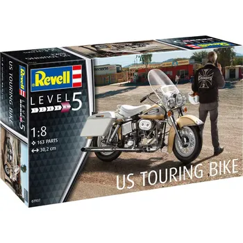 Plastikový model Revell US Touring Bike 1:8