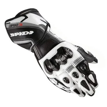 Moto rukavice Spidi STR5 bílé/černé