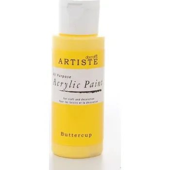 Vodová barva DP Craft Barva acrylová DO žlutá