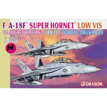 Plastikový model Dragon F/A-18F Super Hornet VFA-11 & VFA-211 1:144