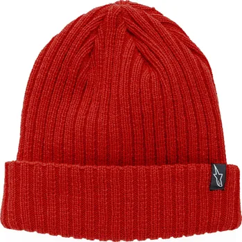 Čepice Alpinestars Čepice červená RECEIVING BEANIE Alpinestars 1037-81504 30