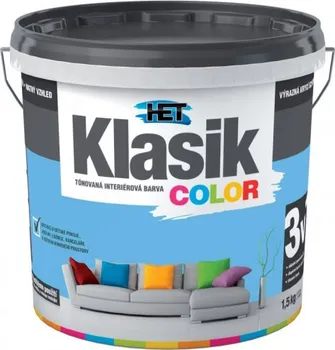 barva na zeď HET Klasik Color 1,5 kg