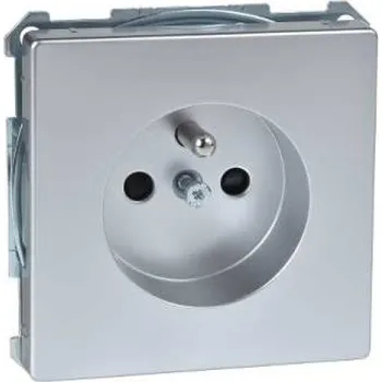 Elektrická zásuvka Schneider electric Merten MTN2600-4060 Alu