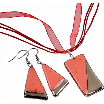 Souprava šperků Souprava šperků PLATINUM růžová - 1601