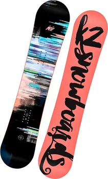 Snowboard K2 First Lite pink/black 146 cm