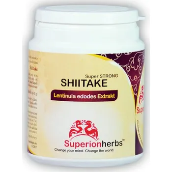 Přírodní produkt Superionherbs Shiitake 90 cps.