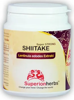 Přírodní produkt Superionherbs Shiitake 90 cps.