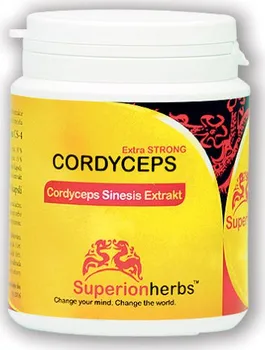 Přírodní produkt Superionherbs Cordyceps Extrakt 90 cps.