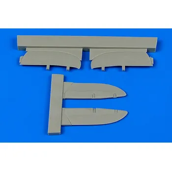 Plastikový model Aires 1/72 I-153 Chaika control surfaces (ICM)