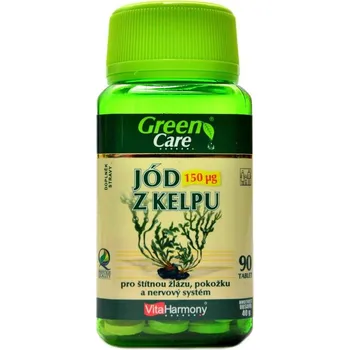 Přírodní produkt VitaHarmony Jód z Kelpu 150 mcg 90 tbl.