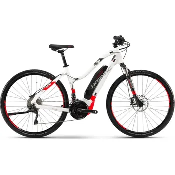 Elektrokolo Haibike Sduro Cross 6.0 Lady 500 Wh bílé/červené/antracitové 2018 XS