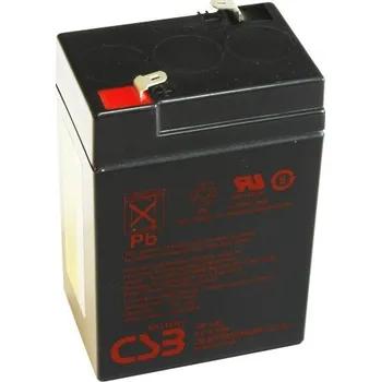 Záložní baterie akumulátor CSB GP645 (6V/4,5Ah)