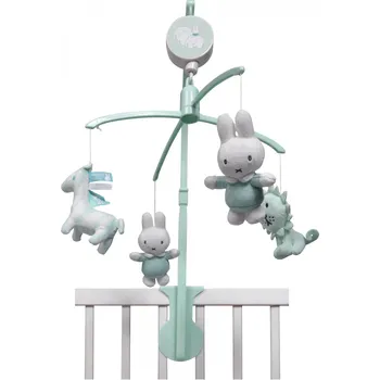 Kolotoč nad postýlku Tiamo plyšový kolotoč zajíčci Miffy