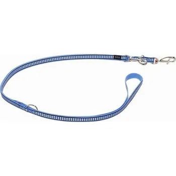 Red Dingo vodítko přepínací Bones Rfx 25 mm/2 m, modré
