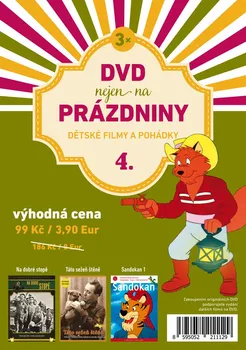 DVD film DVD Nejen na prázdniny 4: Dětské filmy a pohádky 3 disky