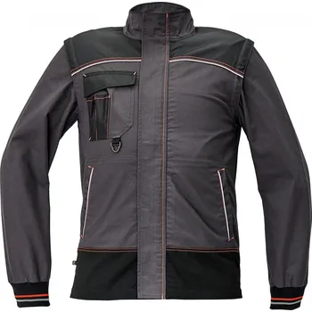 pracovní bunda CERVA Knoxfield bunda antracit/červená