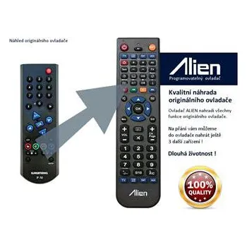 Elektronika Dálkový ovladač ALIEN Grundig TP715