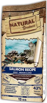 Krmivo pro psa Natural Greatness Salmon Recipe Medium/Large losos12 kg