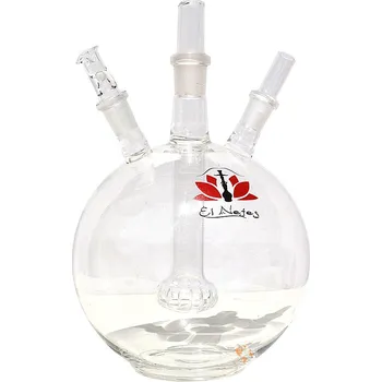 Čistič dýmky Vodní dýmka El Nefes Tic-Tac Boom skleněná