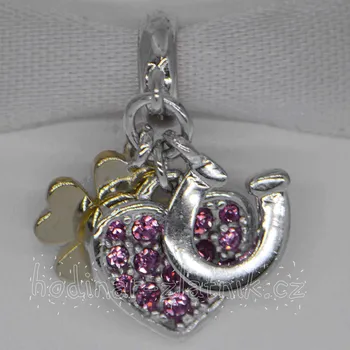 Souprava šperků Stříbrný provlékací přívěšek 030820500001