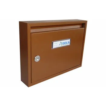 Poštovní schránka Dols E-01 RAL 8003 hnědá