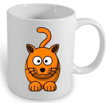 Pelisport Hrnek s kreslenými zvířátky s kočkou