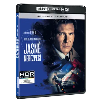 Blu-ray film Blu-ray Jasné nebezpečí 4K Ultra HD Blu-ray (1994) 2 disky