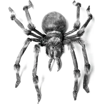 EuroPalms Pavouk šedý s kusadly 130 cm Party dekorace EuroPalms Pavouk šedý s kusadly 130 cm