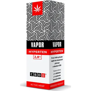 Přírodní produkt CBDex Vapor Hyperten 2,8% 10 ml