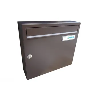 Poštovní schránka Dols A-01 RAL 8019 hnědá