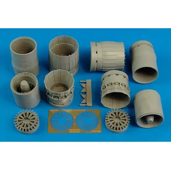 Plastikový model Aires 1/32 MiG-29A Fulcrum exhaust nozzles (TRUMP)