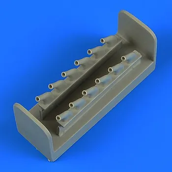 Plastikový model Quickboost 1/32 P-51D Mustang exhaust (REV)