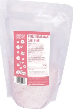 Kuchyňská sůl Dragon superfoods Sůl Himalajská růžová jemná 500 g