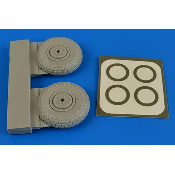 Plastikový model Aires 1/32 Il-2m3 wheels & paint masks
