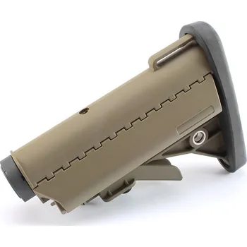 Sportovní střelba E&C VLTOR bateriová pažba s tubusem pro M4 - FDE