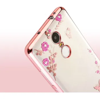 Beweare Rozkvetlý TPU kryt na Nokia 8 - růžový